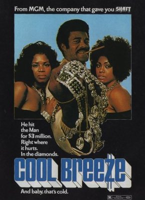 Cool Breeze movie poster (1972) wooden framed poster