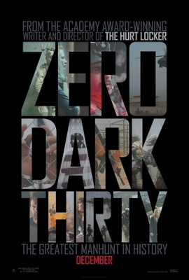 Zero Dark Thirty movie poster (2012) poster with hanger