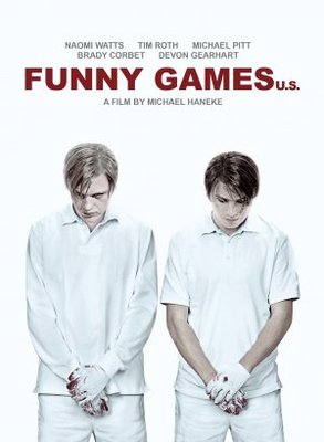 Funny Games U.S. movie poster (2007) wood print
