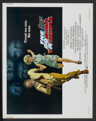The Domino Principle movie poster (1977) wood print