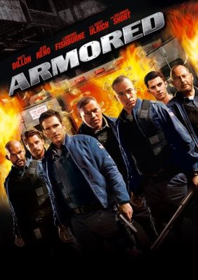 Armored movie poster (2009) wood print