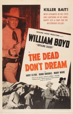 The Dead Don't Dream movie poster (1948) pillow