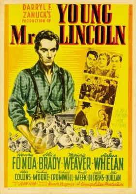 Young Mr. Lincoln movie poster (1939) hoodie
