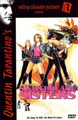Switchblade Sisters movie poster (1975) pillow