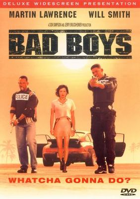 Bad Boys movie poster (1995) wood print