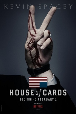 House of Cards movie poster (2013) poster with hanger