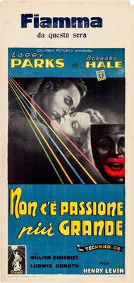 Jolson Sings Again movie poster (1949) wood print