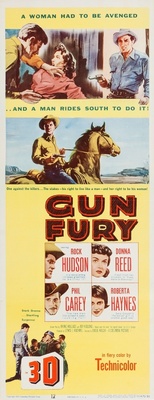 Gun Fury movie poster (1953) canvas poster