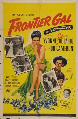 Frontier Gal movie poster (1945) poster with hanger