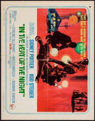 In the Heat of the Night movie poster (1967) wood print