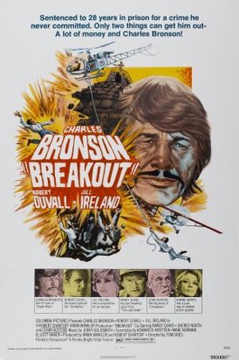 Breakout movie poster (1975) pillow