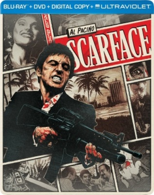 Scarface movie poster (1983) pillow