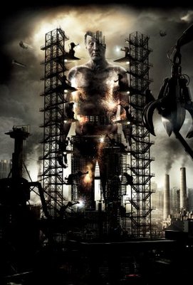 Saw 3D movie poster (2010) pillow