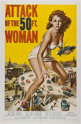 Attack of the 50 Foot Woman movie poster (1958) puzzle MOV_b8b9505a
