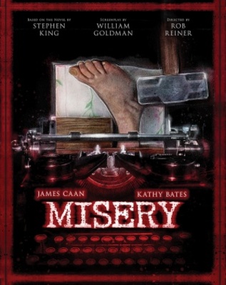 Misery movie poster (1990) metal framed poster