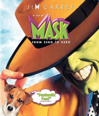 The Mask movie poster (1994) pillow