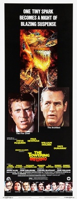 The Towering Inferno movie poster (1974) poster with hanger
