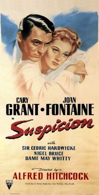 Suspicion movie poster (1941) wood print