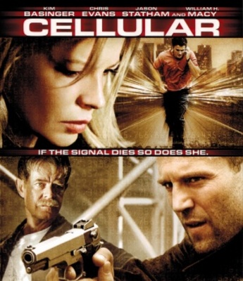Cellular movie poster (2004) wood print