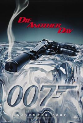 Die Another Day movie poster (2002) wood print