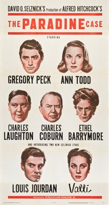 The Paradine Case movie poster (1947) wood print