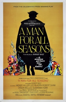 A Man for All Seasons movie poster (1966) poster with hanger