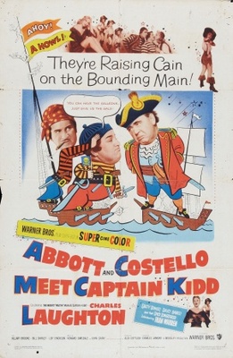 Abbott and Costello Meet Captain Kidd movie poster (1952) poster
