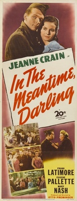 In the Meantime, Darling movie poster (1944) t-shirt
