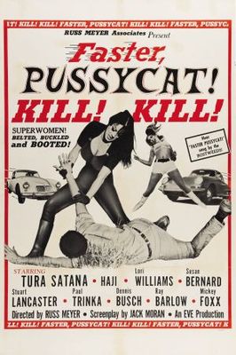 Faster, Pussycat! Kill! Kill! movie poster (1965) Stickers MOV_bc832d04