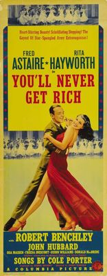 You'll Never Get Rich movie poster (1941) wood print