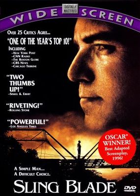 Sling Blade movie poster (1996) metal framed poster