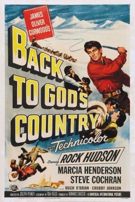 Back to God's Country movie poster (1953) pillow