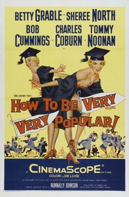 How to Be Very, Very Popular movie poster (1955) poster