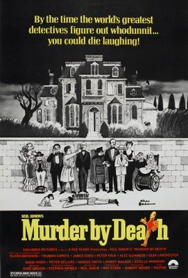 Murder by Death movie poster (1976) wooden framed poster