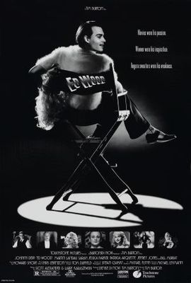 Ed Wood movie poster (1994) metal framed poster