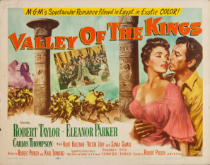 Valley of the Kings movie poster (1954) t-shirt