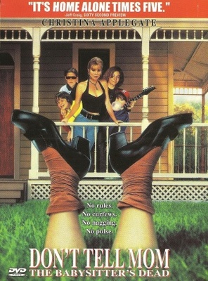 Don't Tell Mom the Babysitter's Dead movie poster (1991) canvas poster