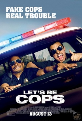 Let's Be Cops movie poster (2014) mug