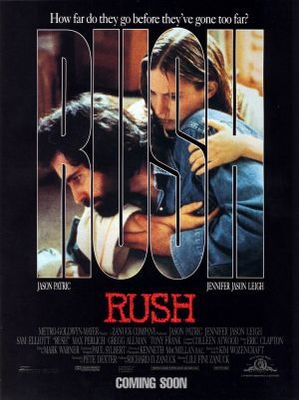 Rush movie poster (1991) wooden framed poster