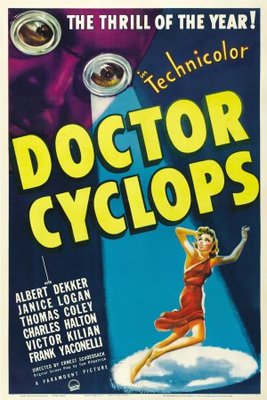 Dr. Cyclops movie poster (1940) pillow