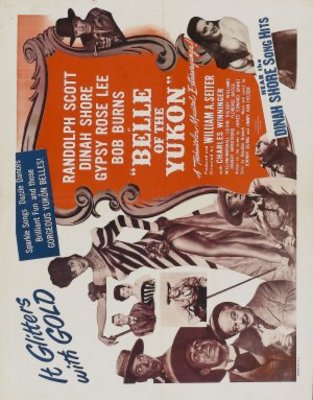 Belle of the Yukon movie poster (1944) poster with hanger