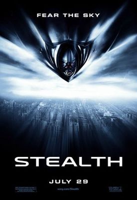 Stealth movie poster (2005) wood print