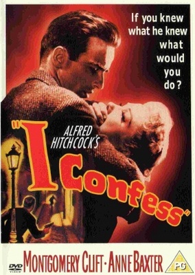 I Confess movie poster (1953) poster with hanger