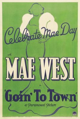 Goin' to Town movie poster (1935) canvas poster