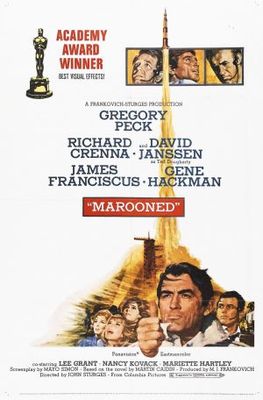 Marooned movie poster (1969) canvas poster