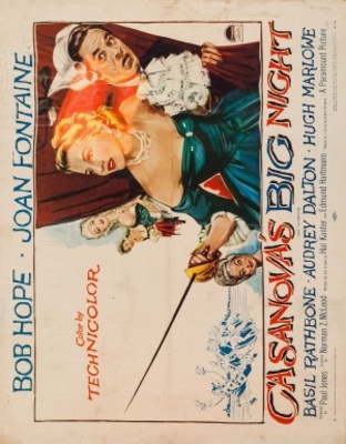 Casanova's Big Night movie poster (1954) tote bag
