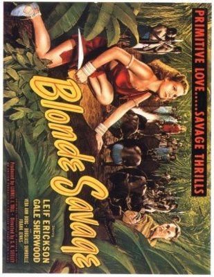 Blonde Savage movie poster (1947) pillow