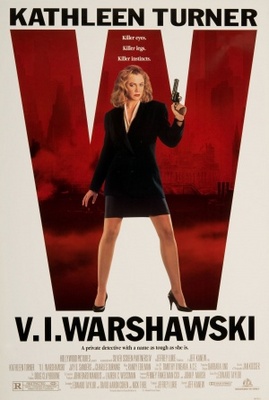 V.I. Warshawski movie poster (1991) wood print