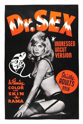 Dr. Sex movie poster (1964) pillow