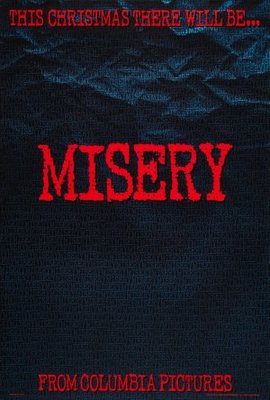 Misery movie poster (1990) wood print